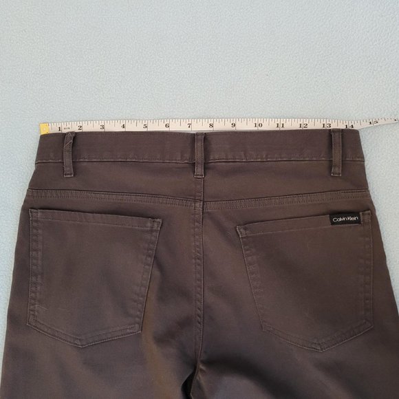 Calvin Klein grey casual slim fit pants. Size 29/30 - Picture 5 of 10